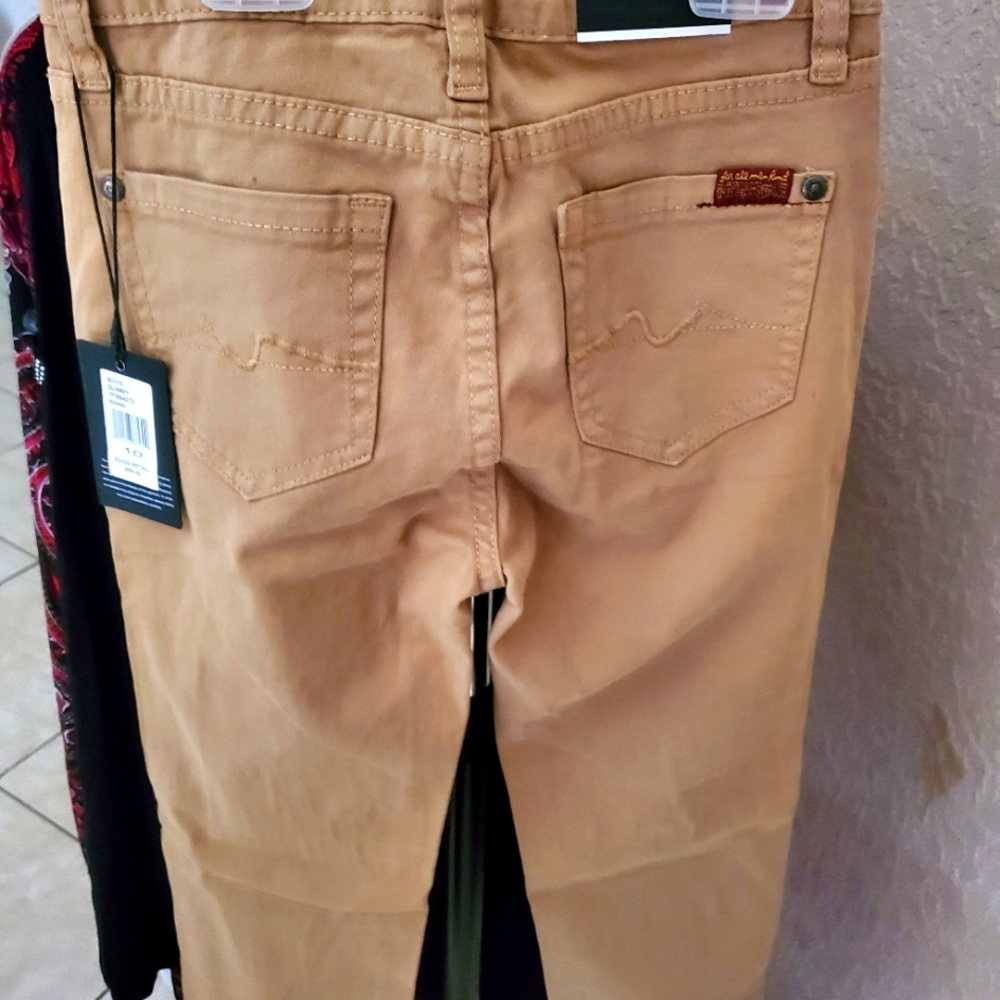 Boys Mankind 7 khaki distress